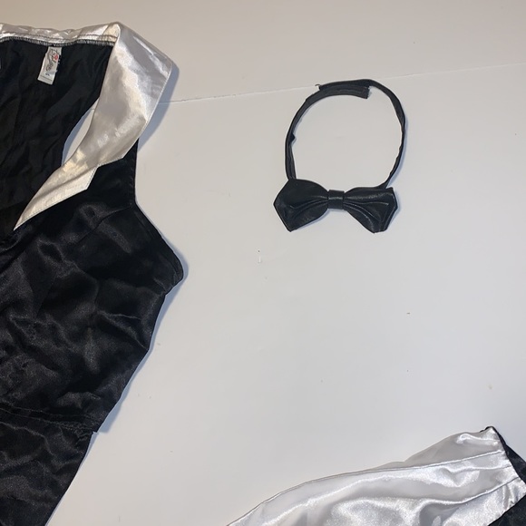 Forplay Black and White Playboy Bunny Tuxedo Costume - Women’s Size M/L - Picture 6 of 15